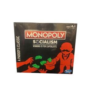 Monopoly Socialism Edition (Winning is For Capitalists) Brand New and Sealed